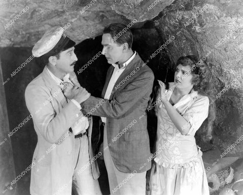 crp-04723 1924 Adolphe Menjou,Leatrice Joy, Percy Marmont silent film The Marriage Cheat crp-04723