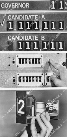 crp-04754 1962 politics automated digital system for CBS election vote talleys crp-04754