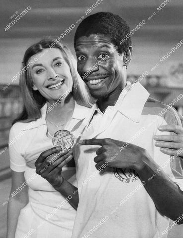 crp-04767 1978 Jean Marsh, Jimmie Walker TV Celebrity Challenge of the Sexes crp-04767