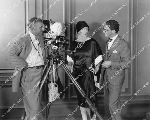 crp-00477 unknown Paramount players and director w cool old movie camera crp-00477