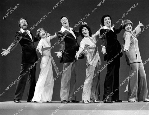 crp-04796 1978 Richard Crenna,Bonnie Franklin,Jim Nabors,Linda Lavin,Bert Convy,Eve Arden TV CBS On the Air crp-04796