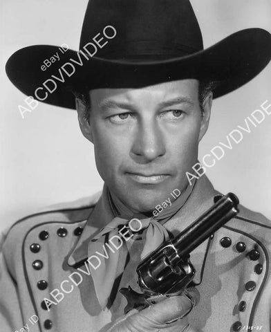 crp-04908 1943 Wild Bill Elliott portrait film Overland Mail Robbery crp-04908