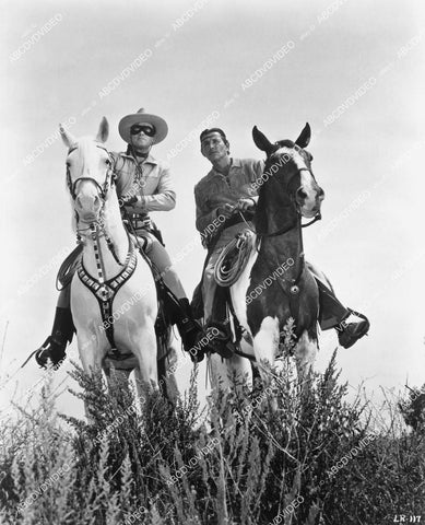 crp-04928 1956 Clayton Moore, Jay Silverheels film The Lone Ranger crp-04928