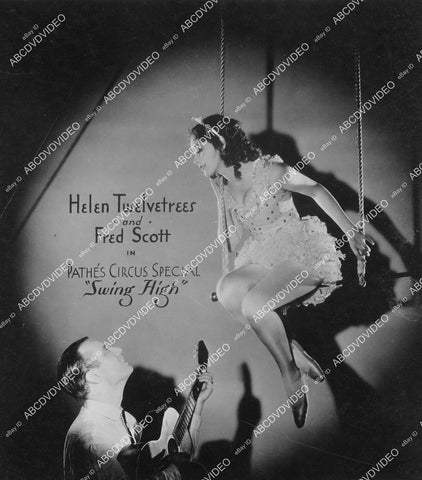 crp-04945 1930 Helen Twelvetrees, Fred Scott Pathe's circus special film Swing High crp-04945