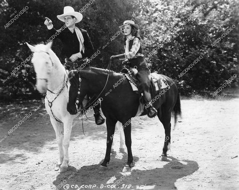 crp-04952 1939 Charles Starrett, Iris Meredith film Riders of Black River crp-04952