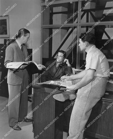 crp-05081 1937 director Alexander Hall w Dink Templeton, Clark Wales on set film Exclusive crp-05081