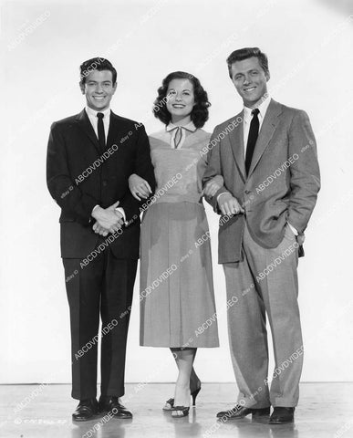 crp-05176 1958 Mark Damon, Dorothy Johnson, Edd Byrnes film Life Begins at 17 crp-05176