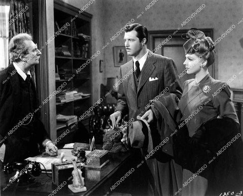 crp-05236 1945 Felix Bressart, James Craig, Signe Hasso film Dangerous Partners crp-05236