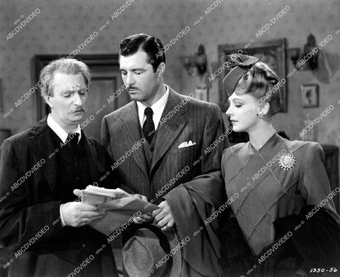 crp-05250 1945 Felix Bressart, James Craig, Signe Hasso film Dangerous Partners crp-05250