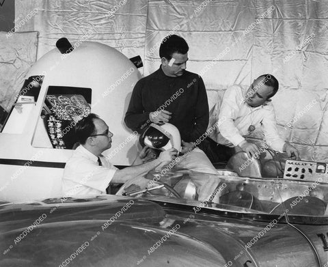 crp-00527 1960 Northrop Corp Racecar Drivers test Space System Jay Chamberlain Harve Hanish Douglas Welch crp-00527