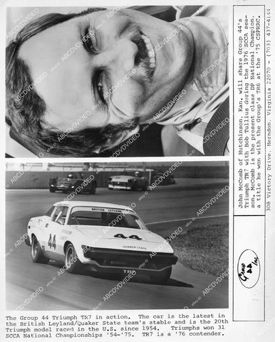 crp-00534 1976 auto racing John McComb Group 44 Triumph TR7 racecar crp-00534