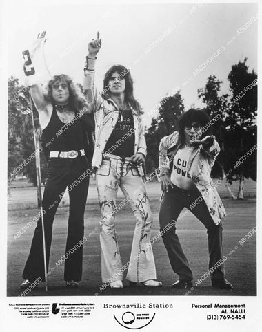crp-05355 1970's music rock n roll group band Brownsville Station crp-05355
