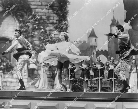 crp-05432 1948 June Allyson twirls up her skirt dance sequence film Words and Music crp-05432