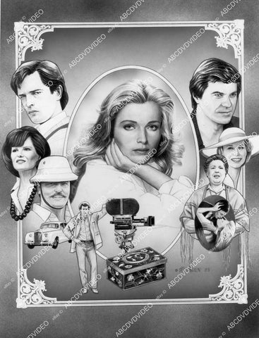 crp-05542 1983 Merete Van Kamp, Robert Urich, Claudia Cardinale & cast TVM Princess Daisy crp-05542