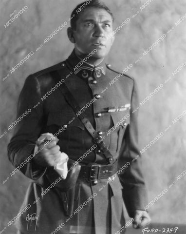 crp-05666 1928 Victor McLaglen in uniform John Ford silent film Hangman's House crp-05666