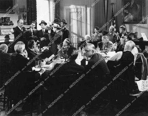 crp-05878 1941 John Howard Una O'Connor, Dorothy Vaughn, Joan Blondell film Three Girls About Town crp-05878