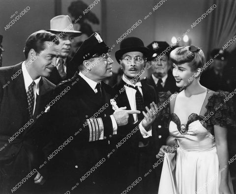 crp-05929 1941 Charles Halton, John Howard, Hugh O'Connell, Joan Blondell film Three Girls About Town crp-05929