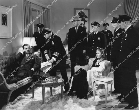 crp-05937 1941 John Howard, Hugh O'Connell, Eddie Dunn, Binnie Barnes film Three Girls About Town crp-05937