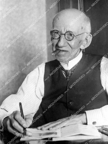 crp-05987 1928 world's oldest railroad man Col George H Foote replaces Chauncey Depew crp-05987