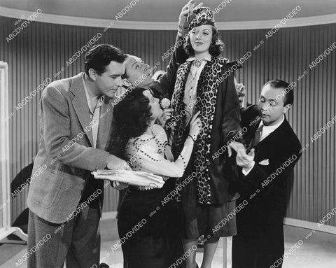 crp-06003 1937 John Boles, Franklin Pangborn, Luli Deste, Ruth Hilliard, Marek Windheim film She Married an Artist crp-06003