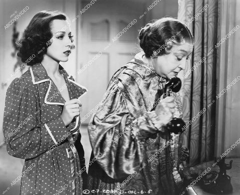 crp-06041 1937 Frances Drake w Helen Westley on telephone film She Married an Artist crp-06041