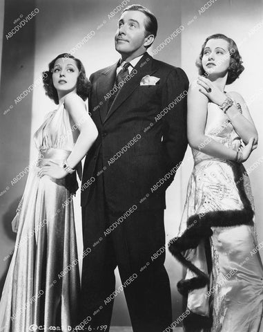 crp-06048 1937 Luli Deste, John Boles, Frances Drake portrait i film She Married an Artist crp-06048