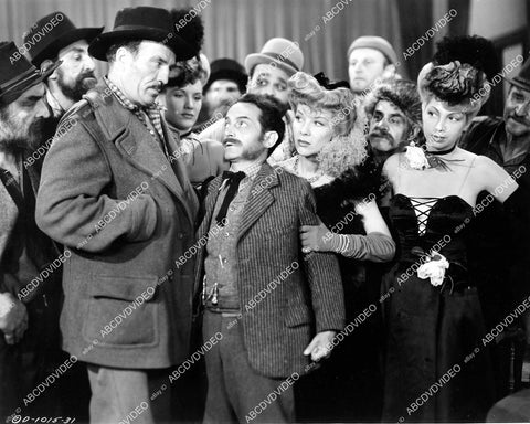 crp-06109 1943 Lester Allen, Glenda Farrell film Klondike Kate crp-06109