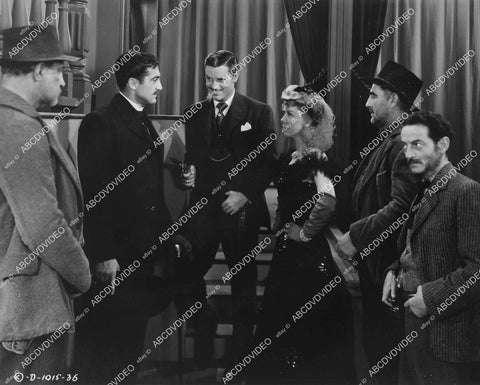 crp-06115 1943 Sheldon Leonard, Tom Neal, Glenda Farrell, Lester Allen film Klondike Kate crp-06115