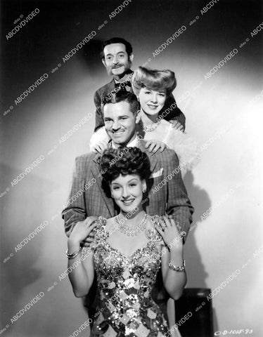 crp-06158 1943 Lester Allen, Glenda Farrell, Tom Neal, Ann Savage film Klondike Kate crp-06158