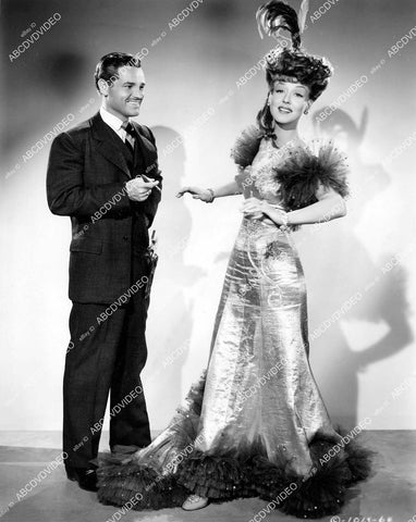 crp-06159 1943 Ann Savage, Tom Neal portrait j film Klondike Kate crp-06159