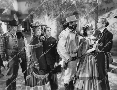 crp-06199 1942 Joe E Brown, Victor Jory, Adele Mara, Pedro de Cordoba film Shut My Big Mouth crp-06199