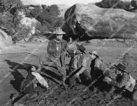 crp-06202 1942 Joe E Brown w the cowpokes scene a film Shut My Big Mouth crp-06202