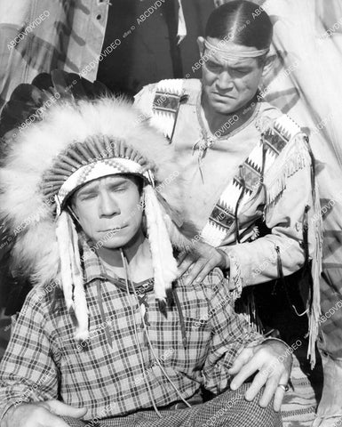 crp-06260 1942 Joe E Brown, Chief Thunder Cloud d film Shut My Big Mouth crp-06260