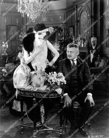 crp-06290 1924 photo Constance Talmadge, Jean Hersholt e silent film The Goldfish crp-06290