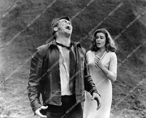 crp-06376 1961 beautiful Elaine Stewart, Ron Randell c film Most Dangerous Man Alive crp-06376