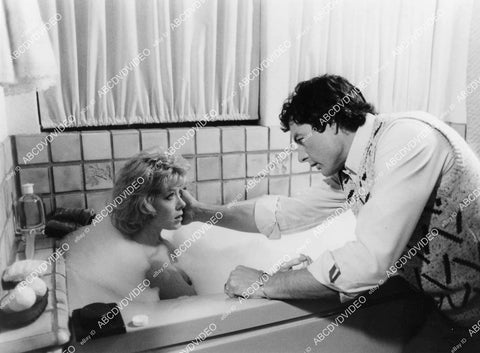 crp-06490 1986 Nancy Stafford in the bathtub, Wayne Northrop TV You Are the Jury crp-06490