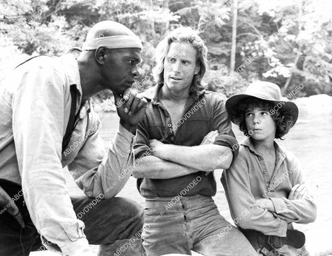 crp-06540 1977 Ji-Tu Cumbuka, Rick Moses, John Joseph Thomas TV Young Dan'l Boone crp-06540