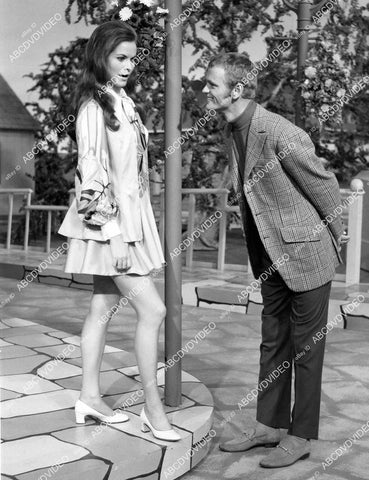 crp-06563 1969 country music legends Jeannie C Riley, Jerry Reed TVM Harper Valley USA crp-06563