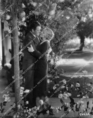 crp-06727 1930 Charles Bickford, Kay Johnson in the garden film Passion Flower crp-06727