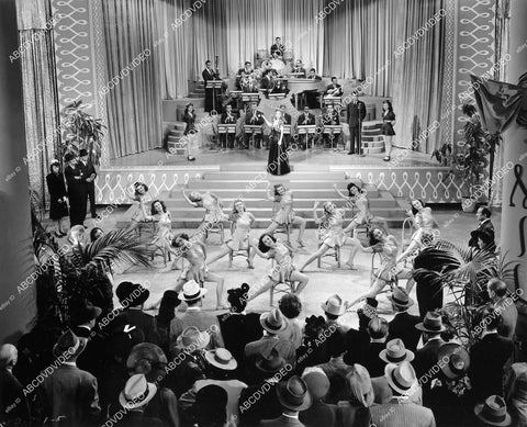 crp-06858 1944 music Ina Ray Hutton & all girl band w specialty dancers film Ever Since Venus crp-06858