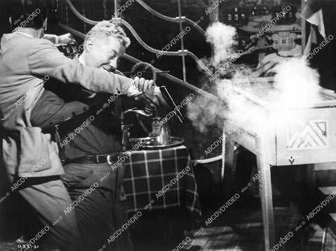 crp-06911 1958 Ivan Desny, Magali Noel, Anne Carrere, Yves Vincent film OSS 117 Is Not Dead crp-06911