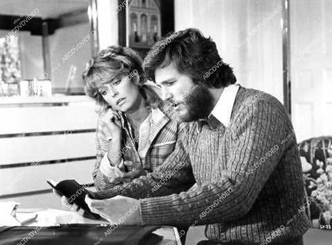 crp-06965 1978 Farrah Fawcett, Jeff Bridges film Somebody Killed Her Husband crp-06965