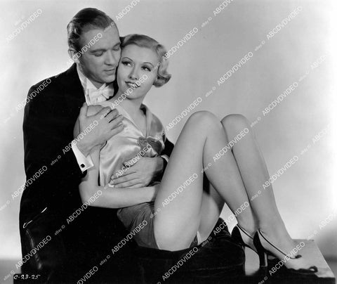 crp-07033 1932 Lee Tracy & Evalyn Knapp in pre-code short shorts film The Night Mayor crp-07033