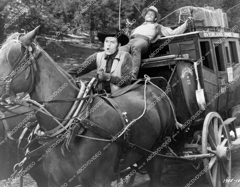 crp-07138 1967 Jack Lord driving the stagecoach film Ride to Hangman's Tree crp-07138