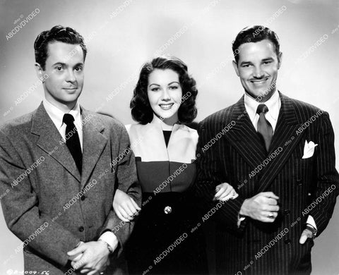 crp-07158 1944 Larry Parks, Tom Neal, Jeanne Bates portrait film The Racket Man crp-07158