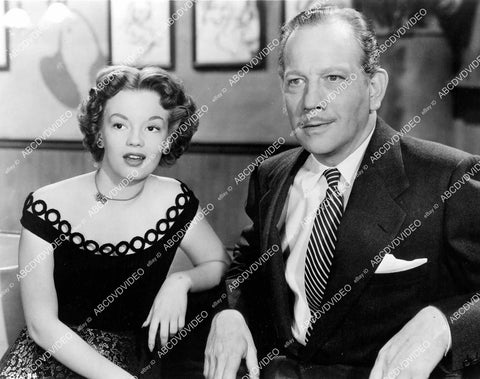 crp-07186 1951 Joan Evans, Melvyn Douglas film On the Loose crp-07186