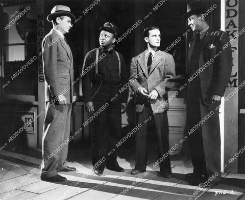crp-07201 1940 Russell Hopton, Frankie Darro, Mantan Moreland film On the Spot crp-07201