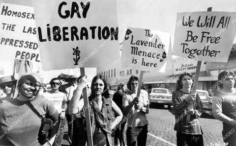 crp-07283 1973 LBGT protestors film The Naked Ape crp-07283
