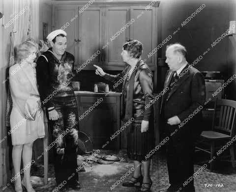 crp-07342 1929 Anita Page, William Haines, J.C. Nugent, Edythe Chapman film Navy Blues crp-07342