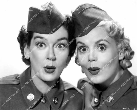 crp-07379 1953 Rosalind Russell, Marie Wilson portrait film Never Wave at a WAC crp-07379